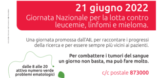 Iniziative dell’Ail per la Giornata nazionale per la lotta contro leucemie, linfomi e mieloma ail leucemie