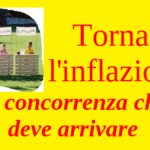 Torna l’inflazione. La concorrenza che deve arrivare