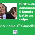 Diritto alla conoscenza. Il Senato batte un colpo (nel nome di Pannella)
