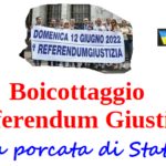 Boicottaggio referendum Giustizia. Aduc: “La porcata di Stato”