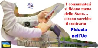 I consumatori si fidano meno dello Stato… strano sarebbe il contrario. Fiducia nell’Ue