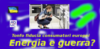 Tonfo fiducia consumatori europei. Energia e guerra? Riformare e aprire l’Unione