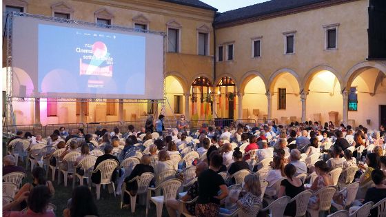 chiostri santa corona vicenza cinema sotto stelle