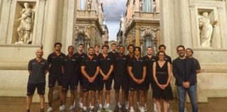 Vicenza e Basket, il vicesindaco Celebron e l’assessore Siotto hanno accolto la Nazionale svizzera vicenza basket