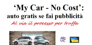 ‘My Car – No Cost’: auto gratis se fai pubblicità. Al via il processo per truffa