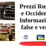 Prezzi Russia e Occidente. Informazioni false e vere