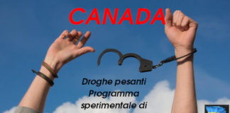 Droghe pesanti. Canada. Programma sperimentale di depenalizzazione in British Columbia