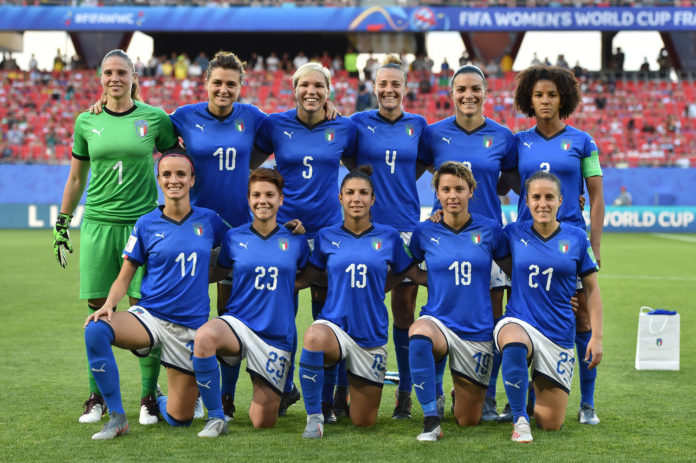Calcio femminile, la nazionale italiana (foto di archivio)