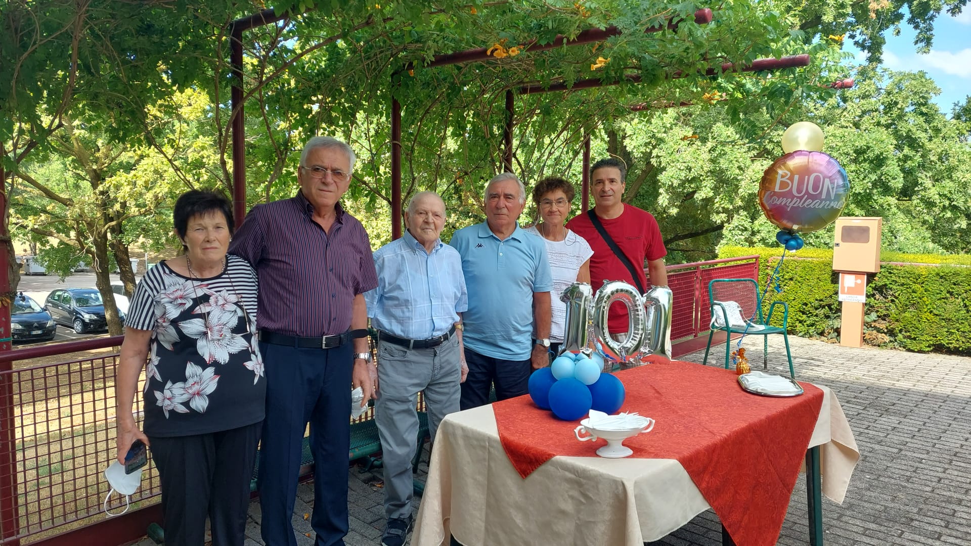 Secondo festeggia a Villa Serena per i suoi 101 anni