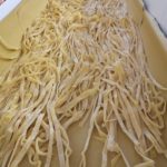 Fettuccine alla Trebulana o con aglio e persa: a Monteleone Sabino (Rieti, Lazio), l’antica Trebula Mutuesca, è sagra dal 6 al 7 agosto Fettuccine alla Trebulana di Monteleone Sabino