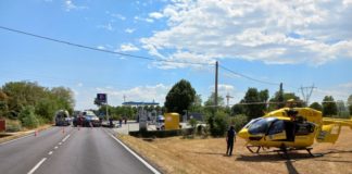 Zanè, incidente auto e moto. Polizia Locale Nordest Vicentino: grave al Santorso la passeggera della moto Yamaha Polizia Locale Nordest Vicentino, intervento dopo incidente auto moto a Zanè