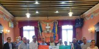 Elena Vallortigara riabbraccia la sua Schio. L’atleta medaglia di Bronzo ai Mondiali di Atletica ricevuta in municipio elena vallortigara schio