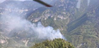 Incendi in Veneto, la Regione tra preoccupazione e raccomandazioni loda l’operato dell’Antincendio Incendi in Veneto Estate 2022