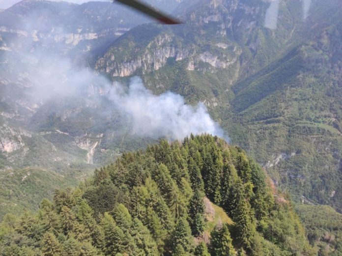 Incendi in Veneto Estate 2022