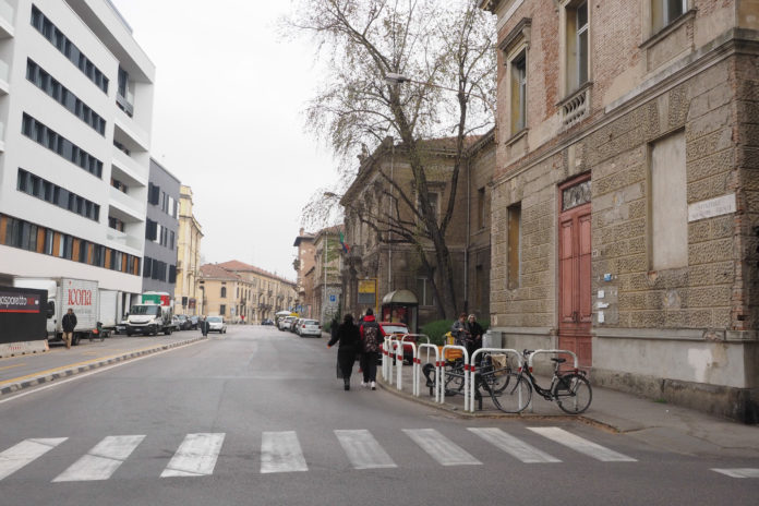 Piazzale Giuseppe Giusti già Borgo porta Nova (Vicenza-Francesco Dalla Pozza-Colorfoto per ViPiù)