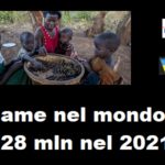 Fame nel mondo. 828 milioni di persone nel 2021