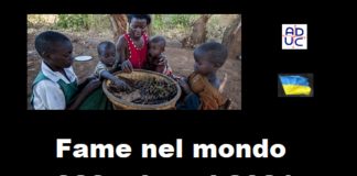 Fame nel mondo. 828 milioni di persone nel 2021