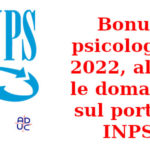 Bonus psicologico 2022, al via le domande sul portale INPS