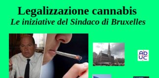 Legalizzazione cannabis. Iniziative del Sindaco di Bruxelles