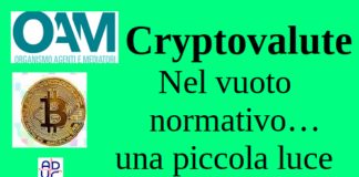 Cryptovalute. Nel vuoto normativo… una piccola luce
