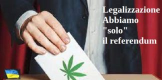 Legalizzazione cannabis. Abbiamo ‘solo’ il referendum