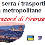 Gas serra / trasporti città metropolitane. I record di Firenze