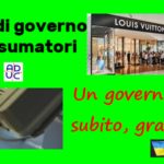 Crisi di governo e consumatori. Un governo subito, grazie!