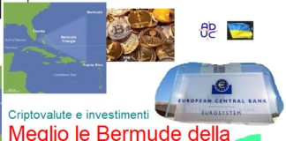 Criptovalute e investimenti. Meglio le Bermude della Bce? Criptovalute e investimenti alle Bermude