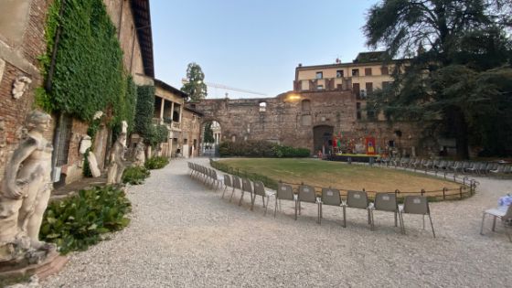 Giardino del Teatro Olimpico vicenza summer