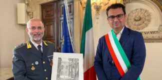 Il sindaco di Vicenza ha salutato il comandante uscente della Guardia di Finanza Rizzo comandante