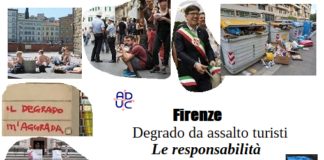 Firenze. Degrado da assalto turisti. Le responsabilità dei soliti ‘assenti’