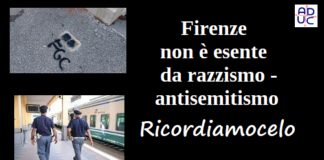 Firenze non è esente da razzismo/antisemitismo. Ce lo ricordiamocelo la donna incinta col burqa buttata giù dal treno Firenze, razzismo e antisemitismo