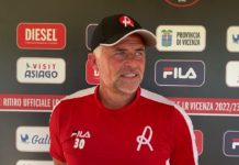 In video mister Francesco Baldini ed Emanuele Padella al termine dell’amichevole dell’Lr Vicenza contro il Cartigliano Francesco Baldini (Lr Vicenza)