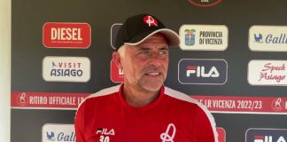 Baldini prima di Novara – Lr Vicenza: “Voglio vedere un approccio diverso rispetto alle ultime due trasferte” Francesco Baldini (Lr Vicenza)
