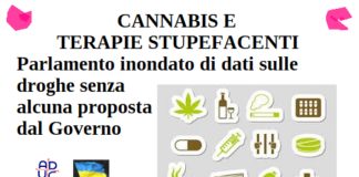 CANNABIS E TERAPIE STUPEFACENTI. Parlamento inondato di dati sulle droghe senza alcuna proposta dal Governo