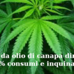Biodisel da olio di canapa diminuisce del 20% consumi e inquinamento
