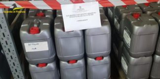 22 tonnellate di olio motore di contrabbando sequestrate al casello autostradale di Venezia Est dalla Guardia di Finanza di Treviso olio motore