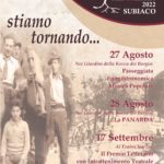 Subiaco, “Rajche” torna per la XII edizione, il 27 e 28 agosto