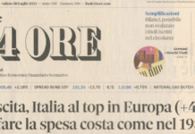 Il Sole 24 Ore azzera l’inflazione Il Sole 24 Ore azzera l'inflazione, il titolo da "interpretare"