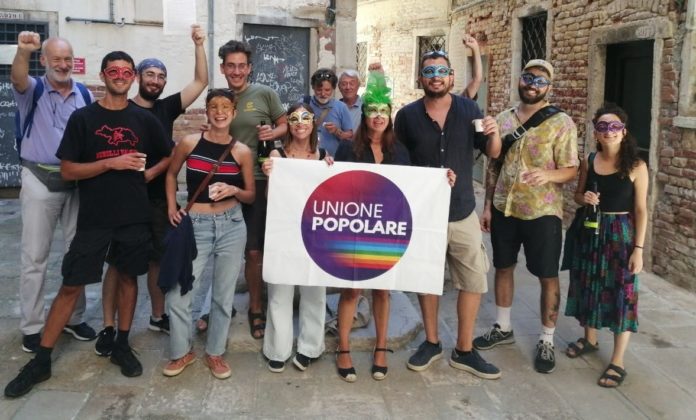 Unione Popolare, deposito firme a Venezia