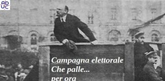 Campagna elettorale. Che palle… per ora campagna