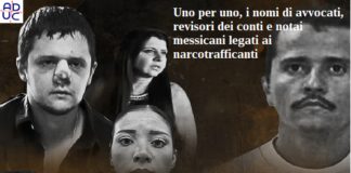 Uno per uno, i nomi di avvocati, revisori dei conti e notai messicani legati ai narcotrafficanti messico