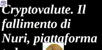 Cryptovalute. Il fallimento di Nuri, piattaforma tedesca nuri