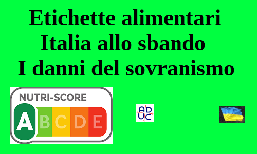 etichette alimentari