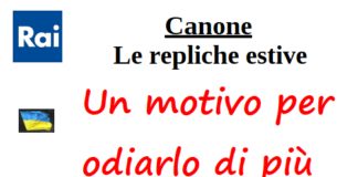 Canone Rai. Le repliche estive. Un motivo per odiarlo di più canone rai