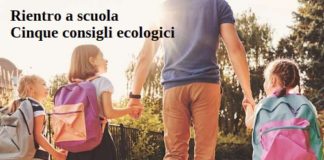 Rientro a scuola. Cinque consigli ecologici