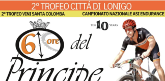 Lonigo, torna la “6 ore del principe”: un weekend di sport e non solo 6 ore del principe
