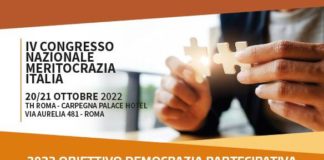 Quarto Congresso nazionale di Meritocrazia Italia, a Roma con l’obiettivo della Democrazia Partecipativa quarto