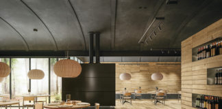 Ceramiche Refin, la ricercatezza del grès porcellanato italiano che rivoluziona i progetti d’arredo Ceramiche Refin: Cortina Honey Chalet Honey