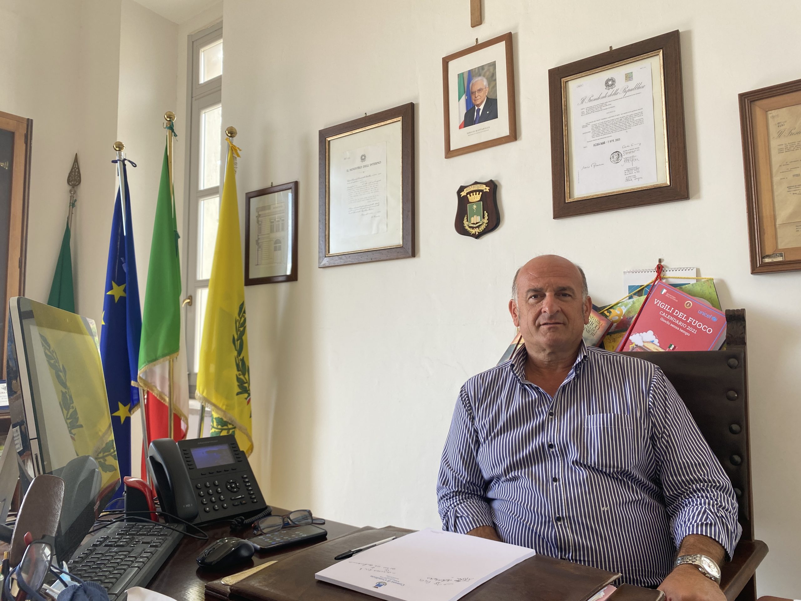 Giancarlo Cardillo, sindaco e candidato sindaco di Castelforte